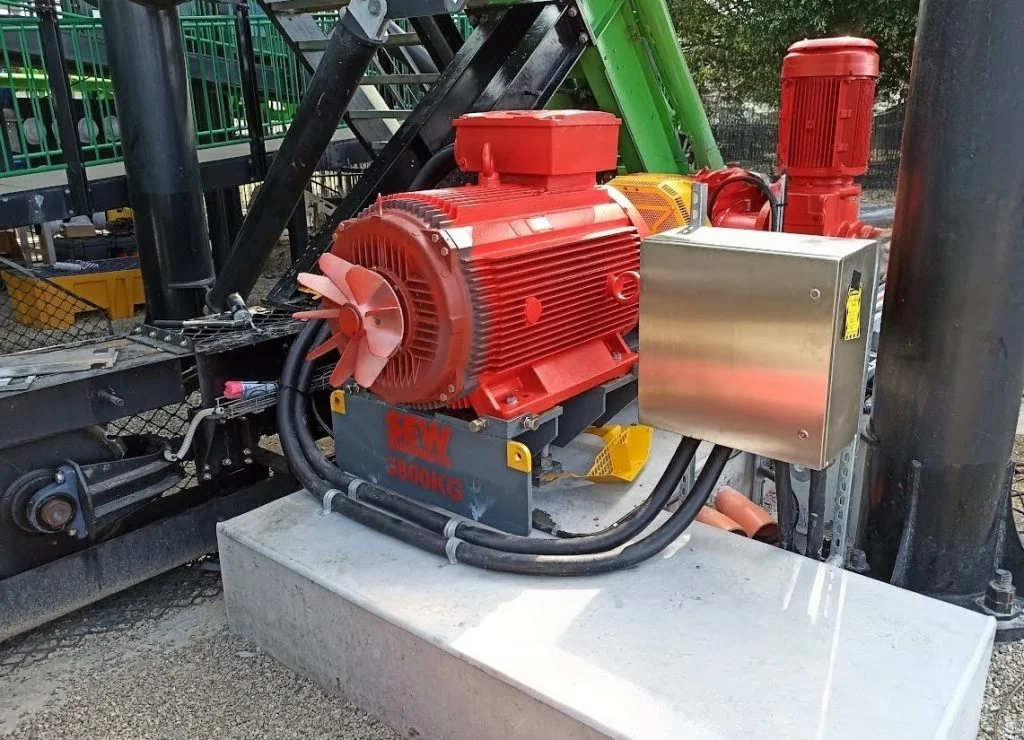 Green Lantern Amusement Ride Electrical Verification